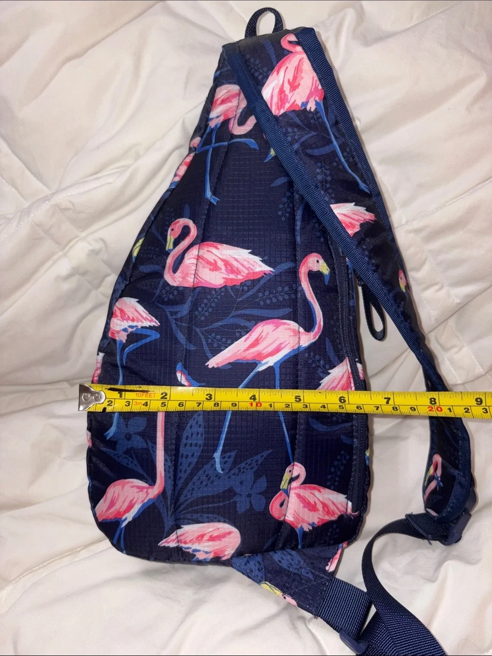 NWOT Vera Bradley Flamingo Party Mini Sling Backpack in Ripstop